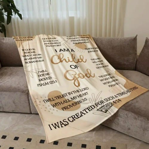 Christianartworkshop Je suis enfant de Dieu - Tapisserie de la foi : Son identité dans le réconfort - image 1