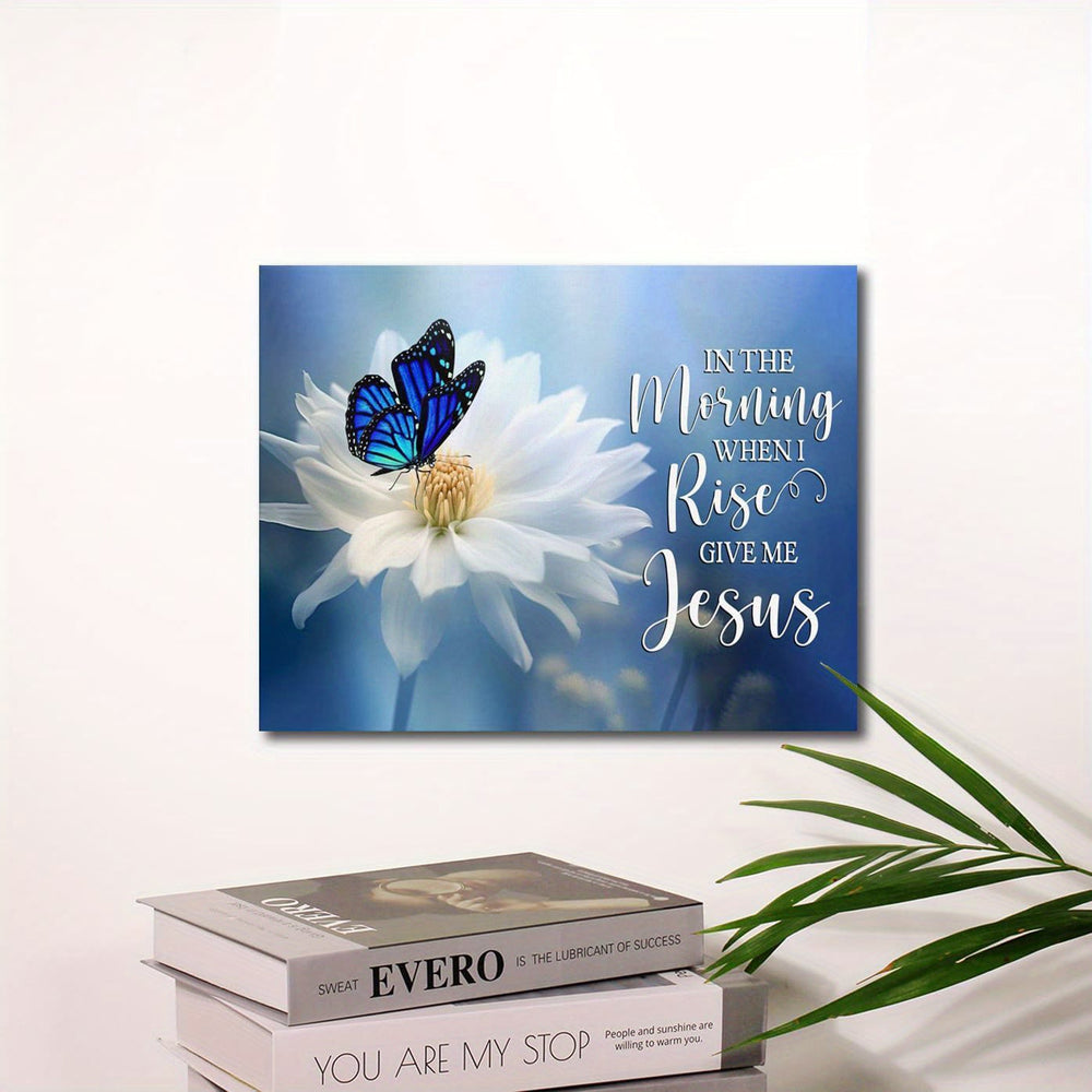 Christianartworkshop Affiche murale « Au matin, quand je me lève » : Sa paix dans la lumière de l’aube - image 1
