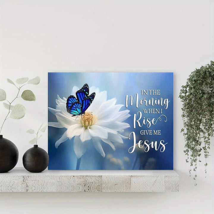 Christianartworkshop Affiche murale « Au matin, quand je me lève » : Sa paix dans la lumière de l’aube - image 3
