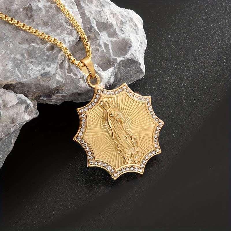 Christianartworkshop Collier Notre-Dame « Soin Divin » : Un doux rappel de sa présence - image 1