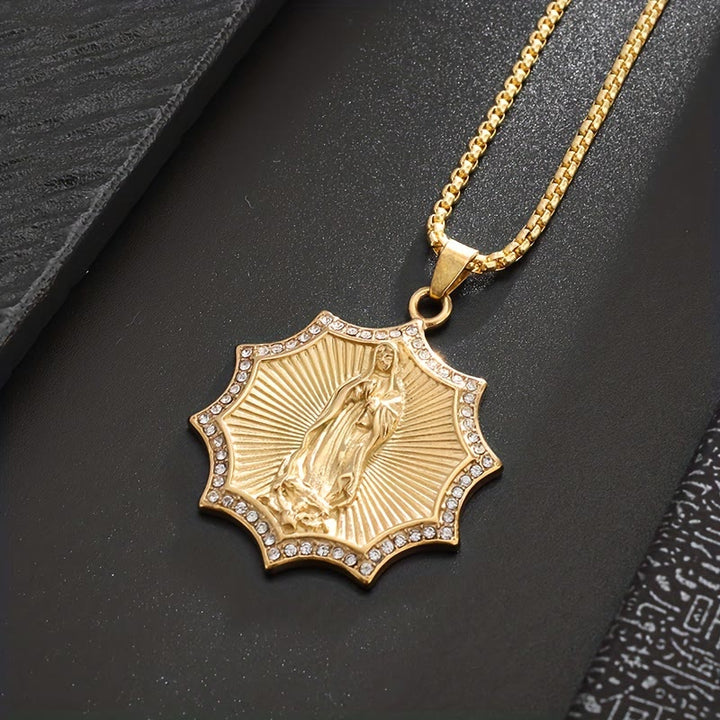 Christianartworkshop Collier Notre-Dame « Soin Divin » : Un doux rappel de sa présence - image 2