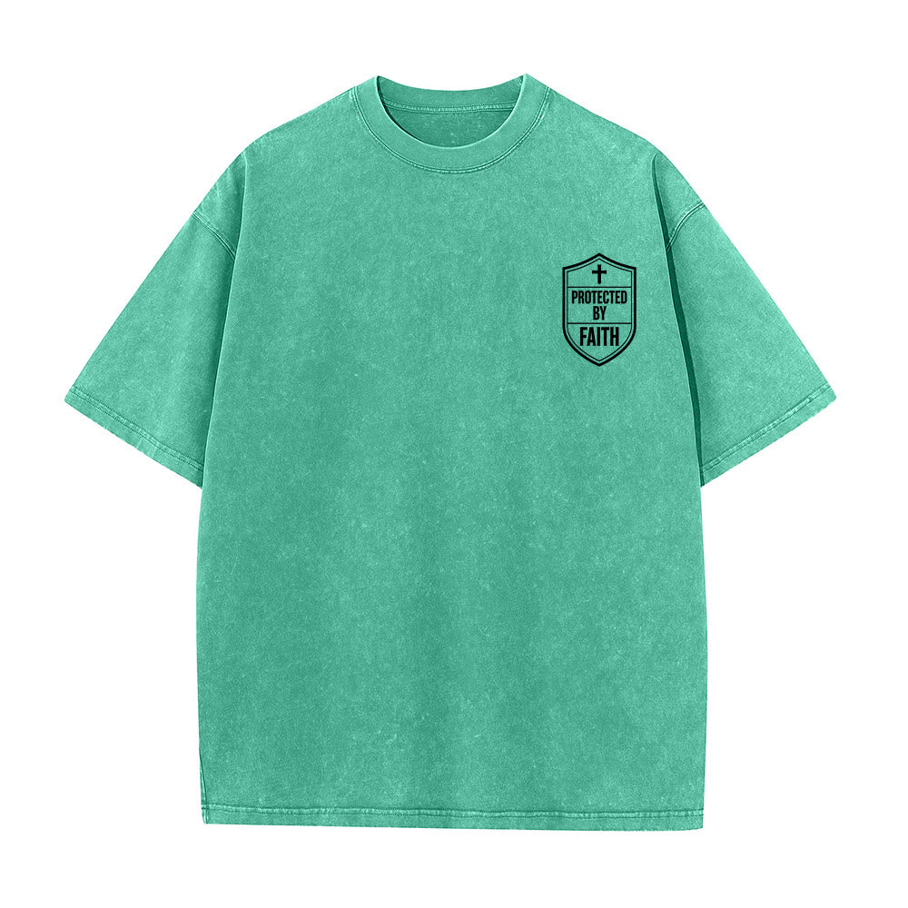T-shirt unisexe délavé « Force en lui » (Ésaïe 40:31) - Christianartworkshop - image 19