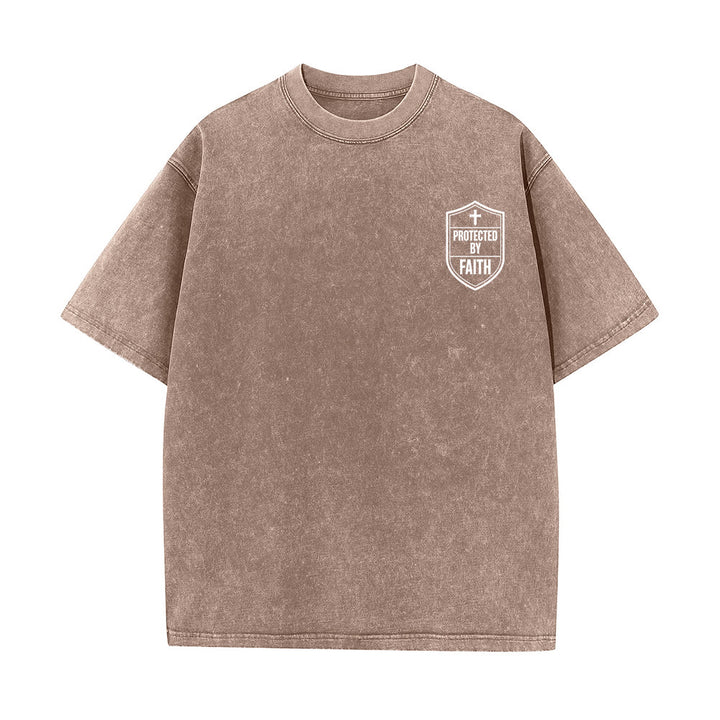 T-shirt unisexe délavé « Force en lui » (Ésaïe 40:31) - Christianartworkshop - image 10
