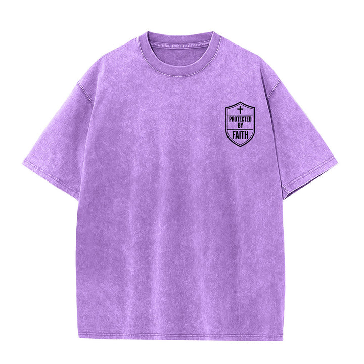 T-shirt unisexe délavé « Force en lui » (Ésaïe 40:31) - Christianartworkshop - image 25