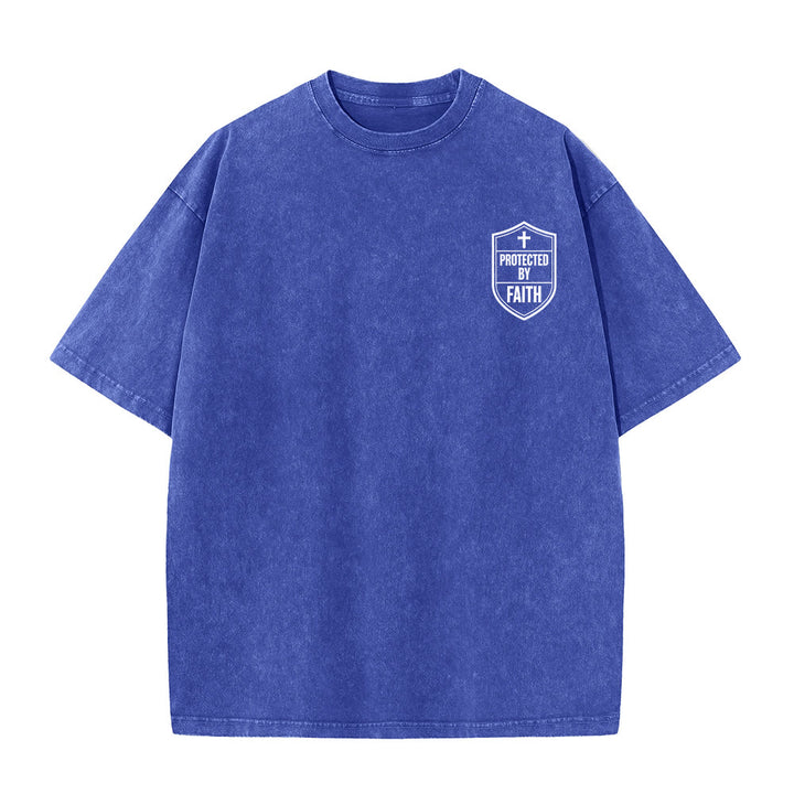 T-shirt unisexe délavé « Force en lui » (Ésaïe 40:31) - Christianartworkshop - image 13