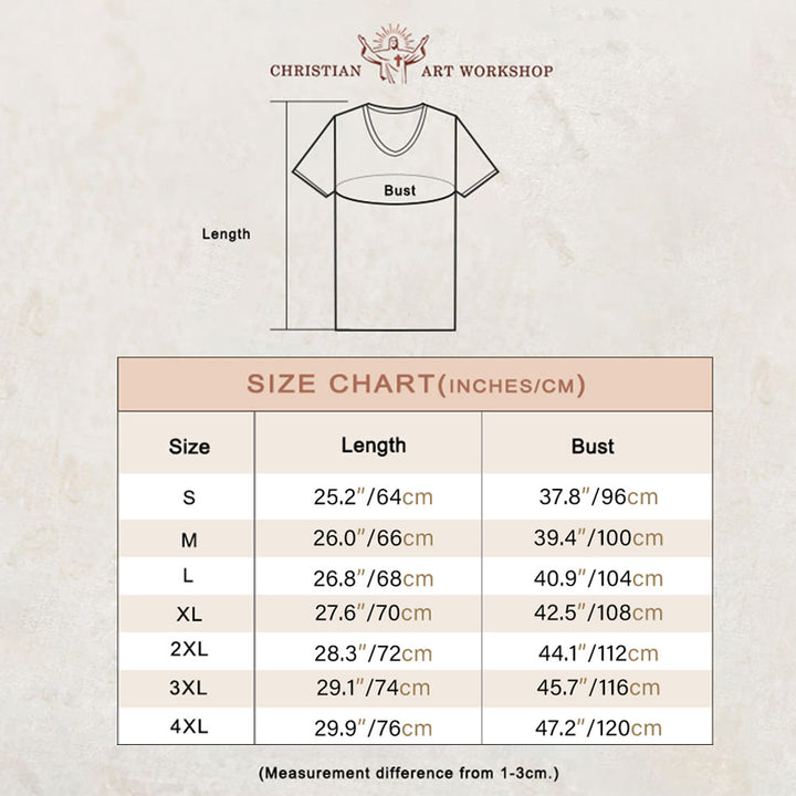 T-shirt à col en V imprimé graphique « Troupeau de moutons » de Christianartworkshop - image 1