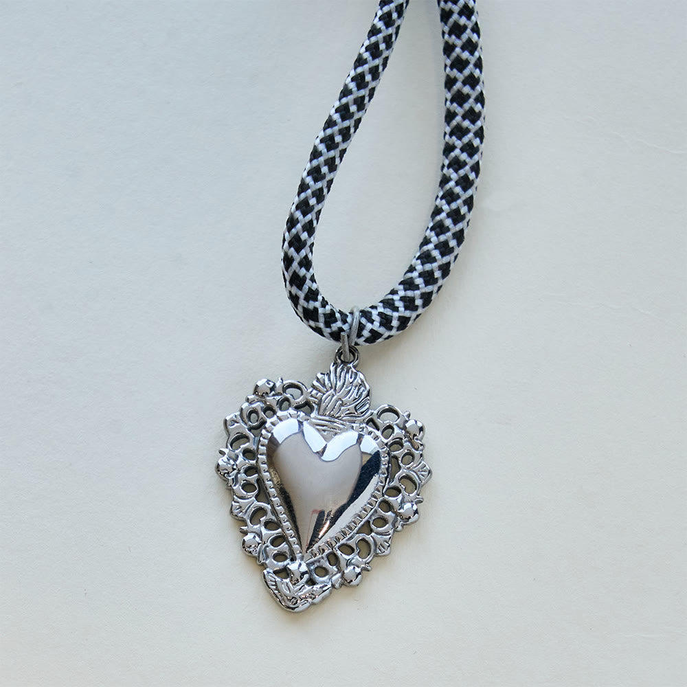 Christianartworkshop Ensemble de chapelets de poche pour couple « Amour éternel » avec Sacré-Cœur et crucifix - image 11