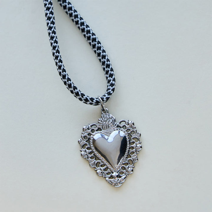 Christianartworkshop Ensemble de chapelets de poche pour couple « Amour éternel » avec Sacré-Cœur et crucifix - image 7