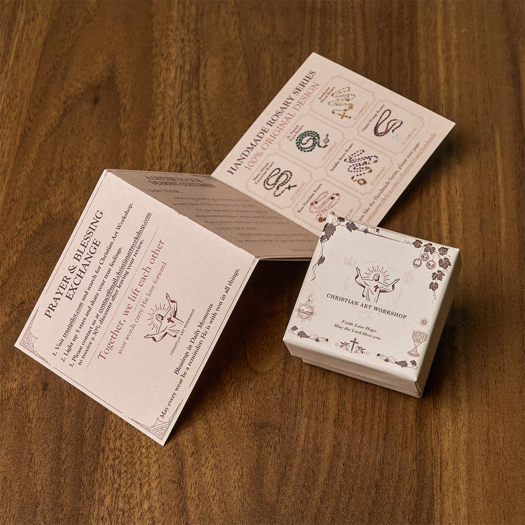 Bague Croix Bénie Ajustable Christianartworkshop : Paix, Espoir, Amour - image 5