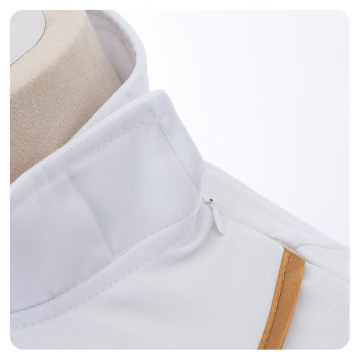 Christianartworkshop - Robe de clergé en soutane blanche multi-styles : Idéale pour le culte et les rituels religieux - image 7
