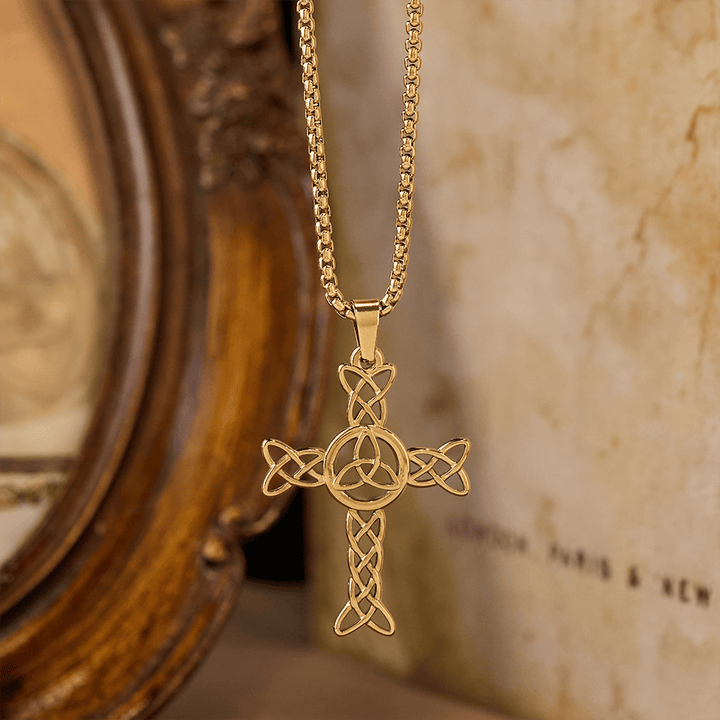 Christianartworkshop Croix irlandaise de Saint Patrick : un rappel tactile de la foi pour les routines quotidiennes - image 2