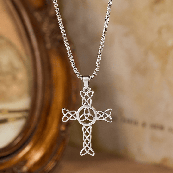 Christianartworkshop Croix irlandaise de Saint Patrick : un rappel tactile de la foi pour les routines quotidiennes - image 5