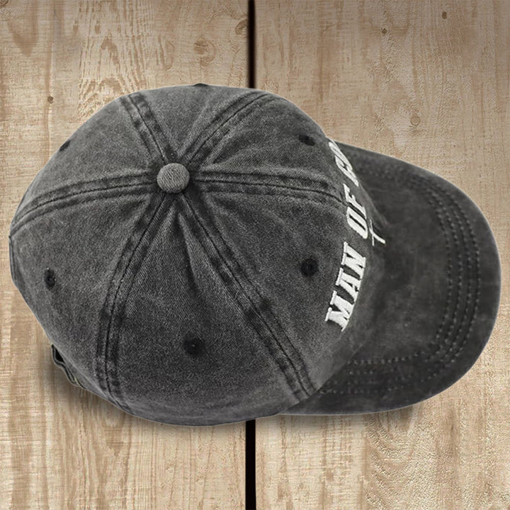 Christianartworkshop Casquette de baseball en coton lavé « Homme de Dieu » : Affichez fièrement votre identité divine - image 5