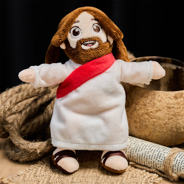 Poupée en peluche Jésus de Christianartworkshop : incarne l'amour divin et le réconfort tendre - image 4