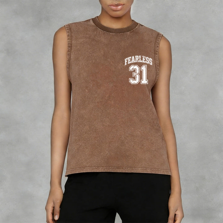 Christianartworkshop Proverbes 31 : Débardeur unisexe délavé style universitaire intrépide - image 19