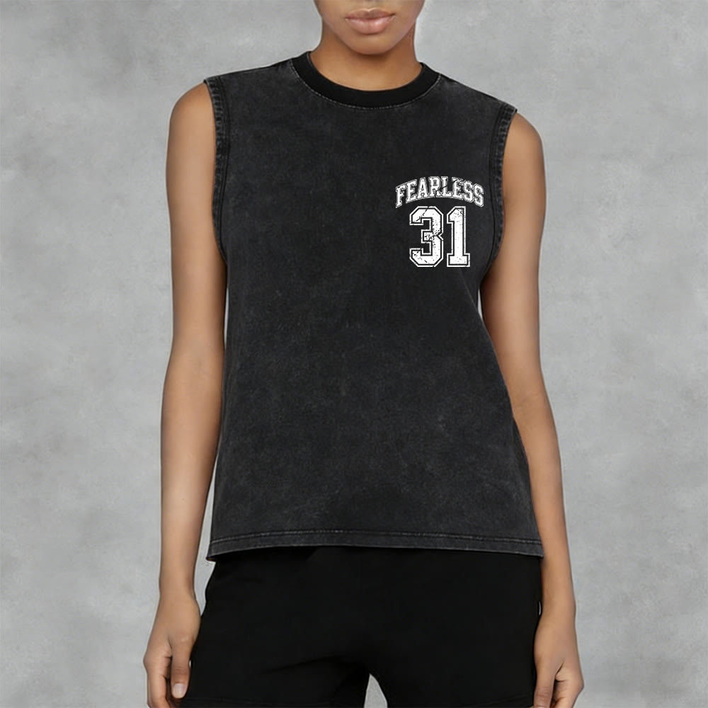 Christianartworkshop Proverbes 31 : Débardeur unisexe délavé style universitaire intrépide - image 26