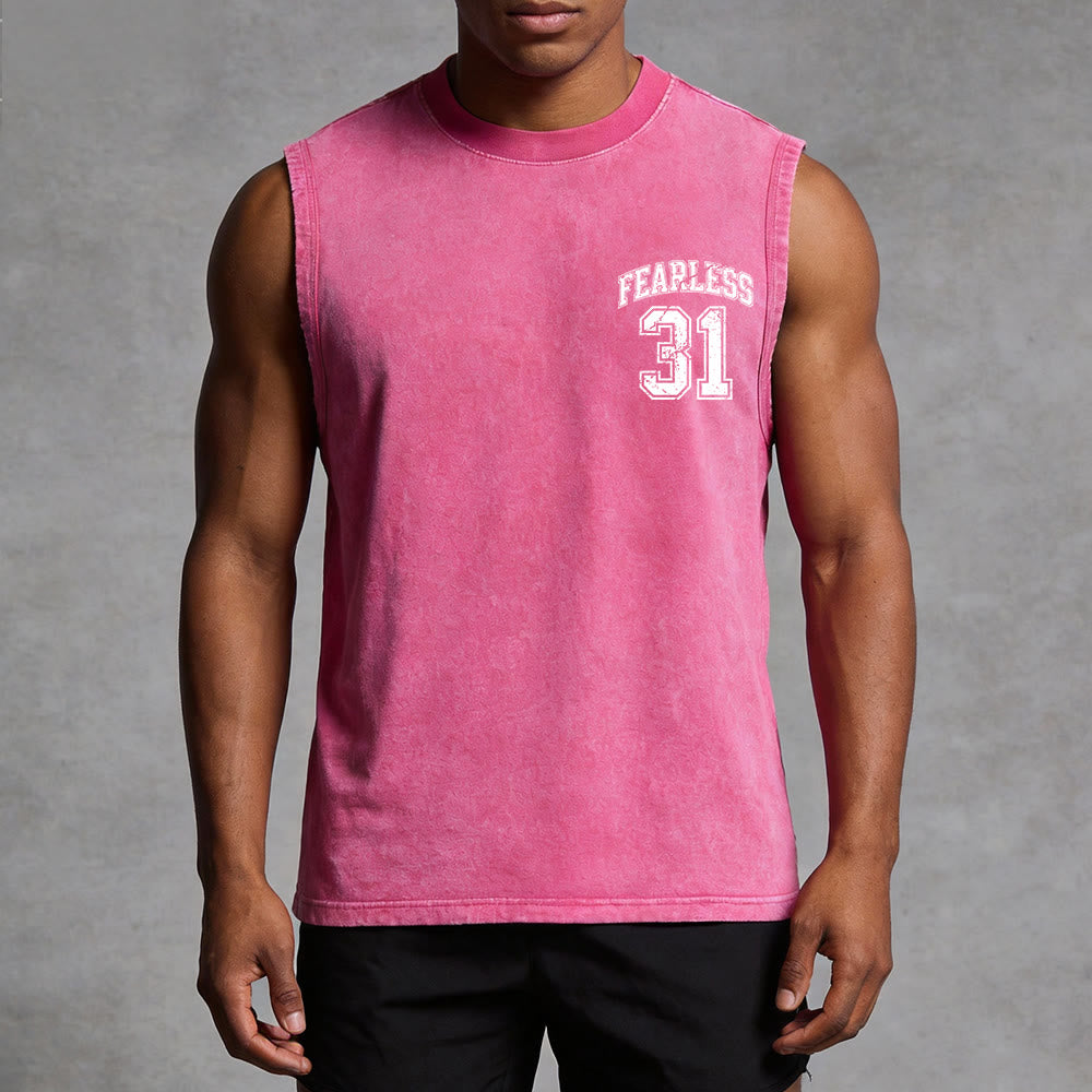 Christianartworkshop Proverbes 31 : Débardeur unisexe délavé style universitaire intrépide - image 3