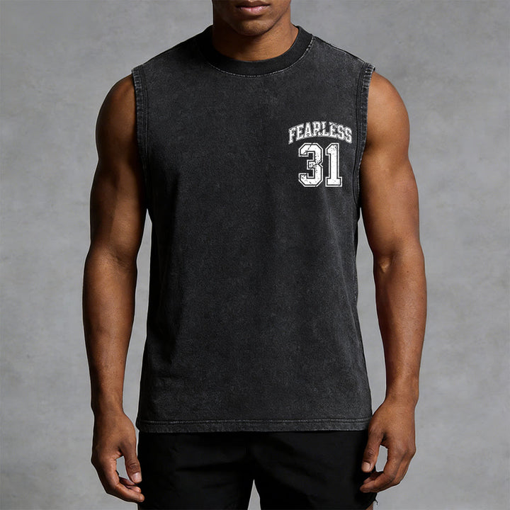 Christianartworkshop Proverbes 31 : Débardeur unisexe délavé style universitaire intrépide - image 24