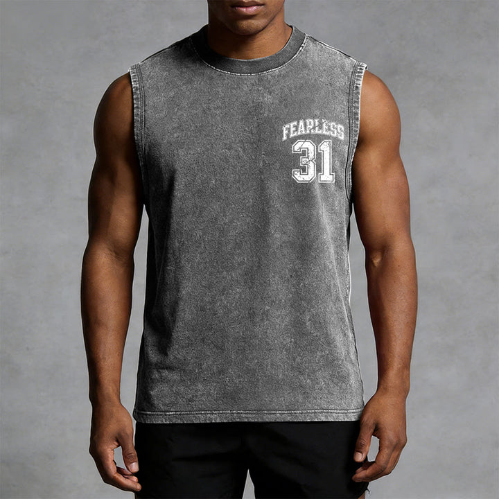 Christianartworkshop Proverbes 31 : Débardeur unisexe délavé style universitaire intrépide - image 10