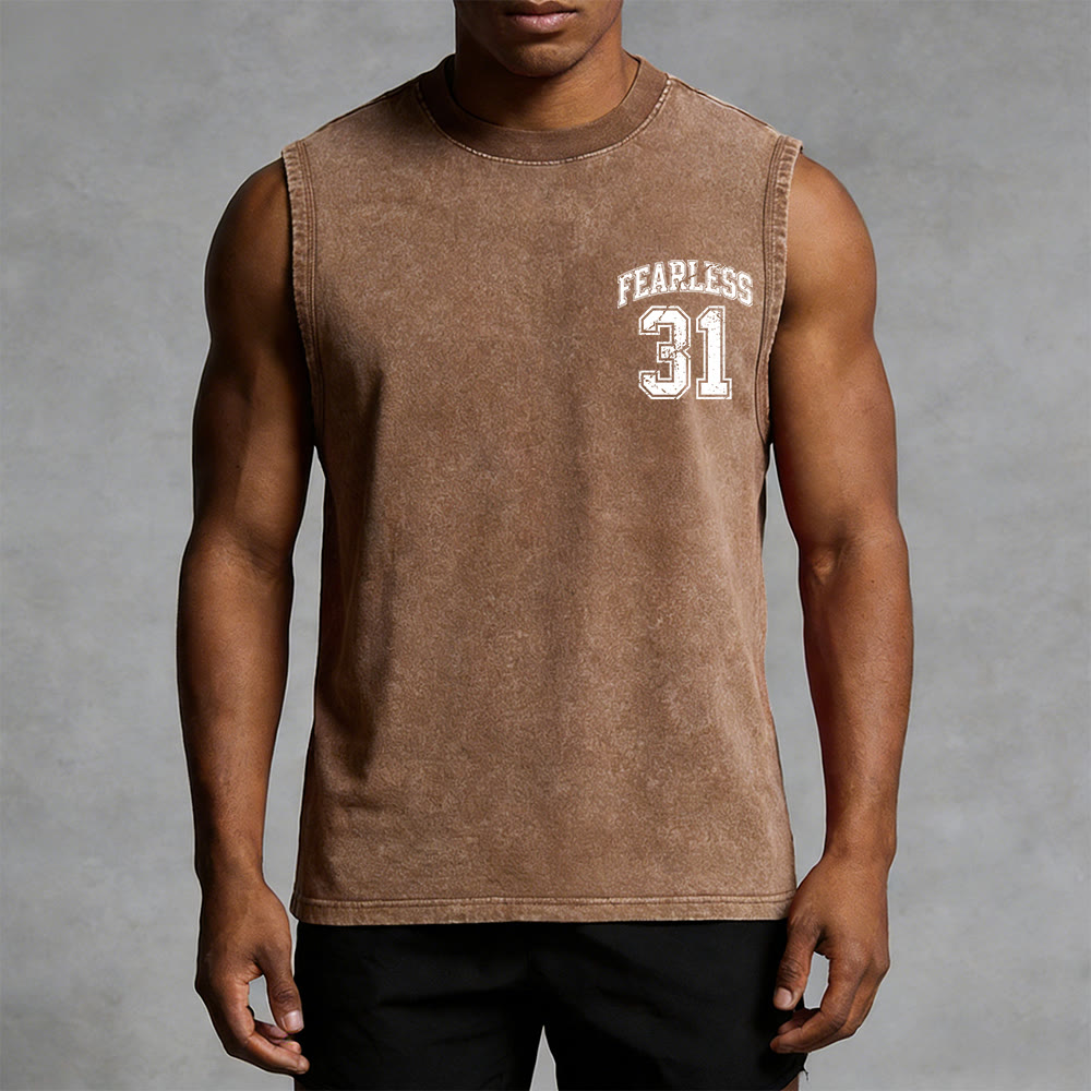 Christianartworkshop Proverbes 31 : Débardeur unisexe délavé style universitaire intrépide - image 17