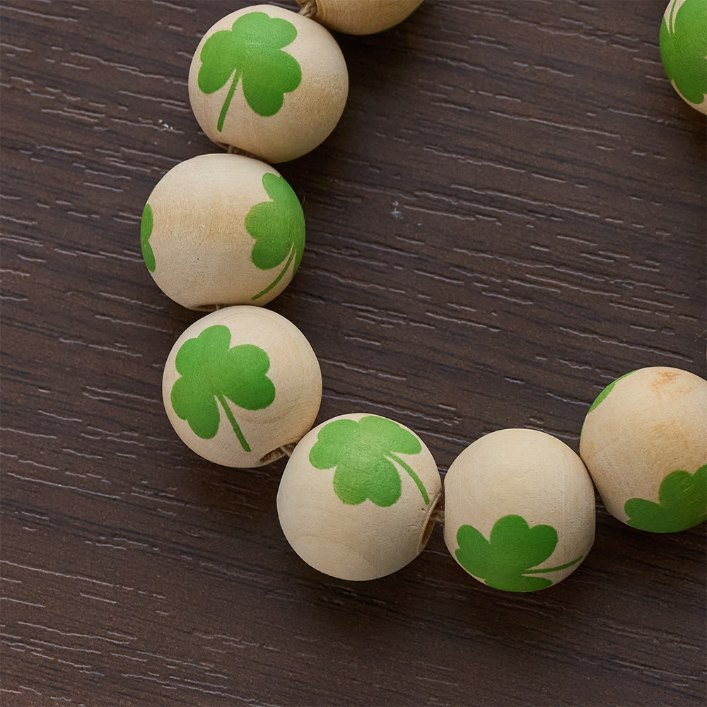 Christianartworkshop Chapelet de poche en bois avec bénédiction irlandaise, cadeau idéal pour la Saint-Patrick - image 8