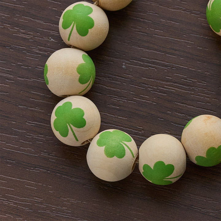 Christianartworkshop Chapelet de poche en bois avec bénédiction irlandaise, cadeau idéal pour la Saint-Patrick - image 8