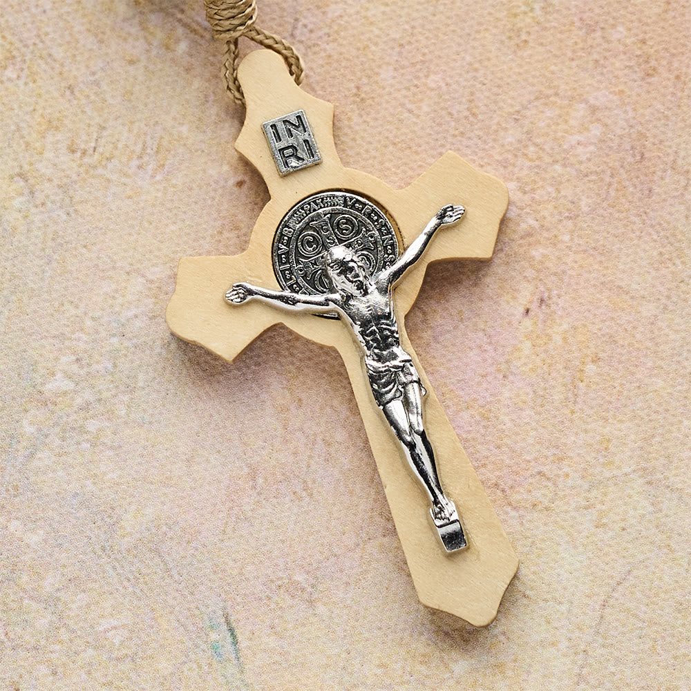 Christianartworkshop Chapelet de poche en bois avec bénédiction irlandaise, cadeau idéal pour la Saint-Patrick - image 6