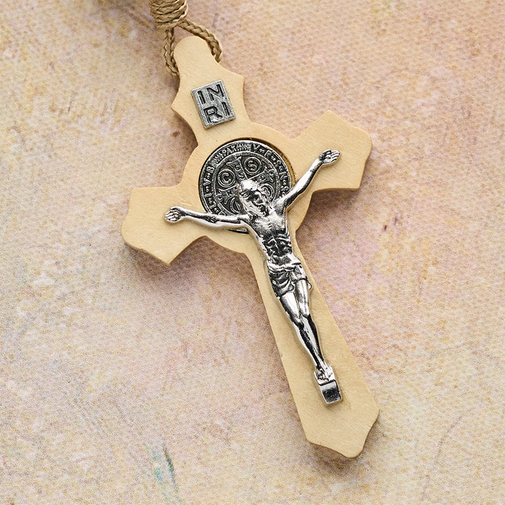 Christianartworkshop Chapelet de poche en bois avec bénédiction irlandaise, cadeau idéal pour la Saint-Patrick - image 6