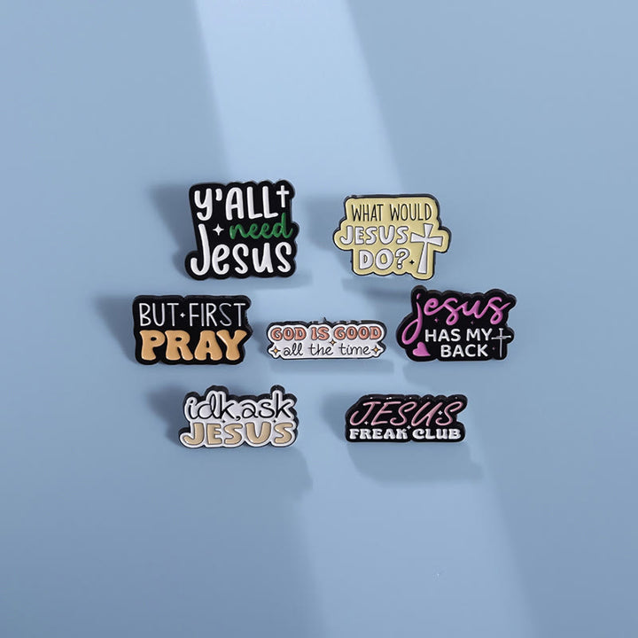 Collection de broches « Foi au quotidien » de Christianartworkshop : Faites rayonner votre foi par de petits gestes joyeux - image 2