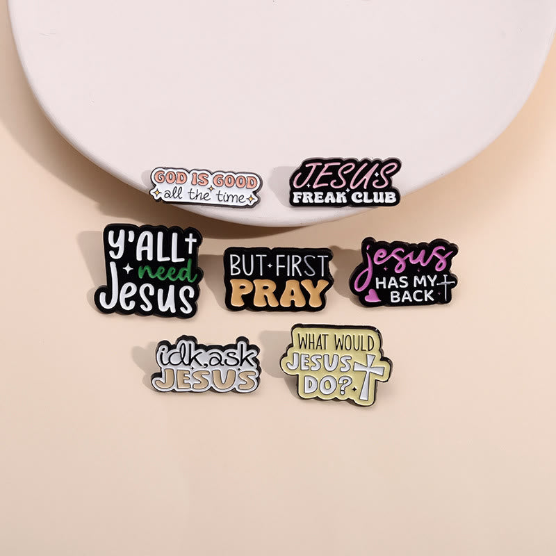 Collection de broches « Foi au quotidien » de Christianartworkshop : Faites rayonner votre foi par de petits gestes joyeux - image 1
