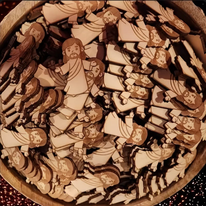 Christianartworkshop Coffret de Pâques ludique de poche Jésus : Un témoignage délicat de foi au quotidien - Lot de 10 - image 0
