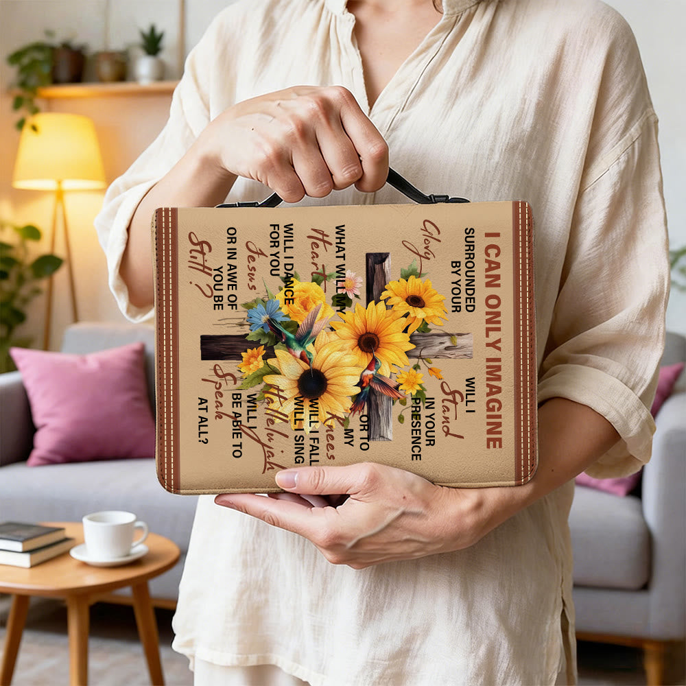 Christianartworkshop Couverture de Bible Tournesol « Je peux seulement imaginer » : Admiration pour sa gloire - image 3