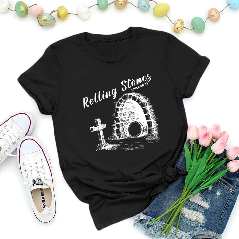 Christianartworkshop T-shirt premium Rolling Stones Resurrection - Noir - 2XL - image 4
