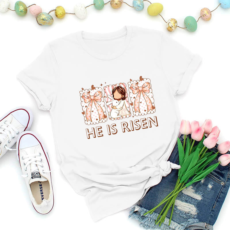 Christianartworkshop T-shirt de Pâques pour fille, Résurrection - Blanc - 2XL - image 7
