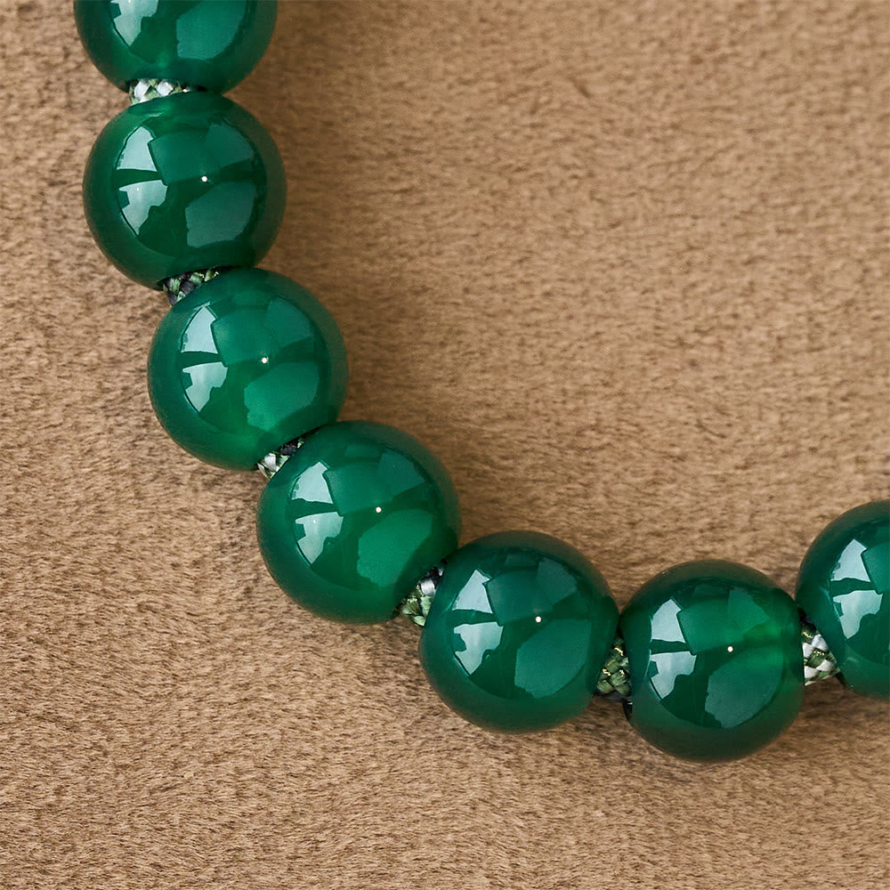 Christianartworkshop Chapelet de Pâques de poche en aventurine verte avec pendentif Saint Michel et croix celtique - image 7