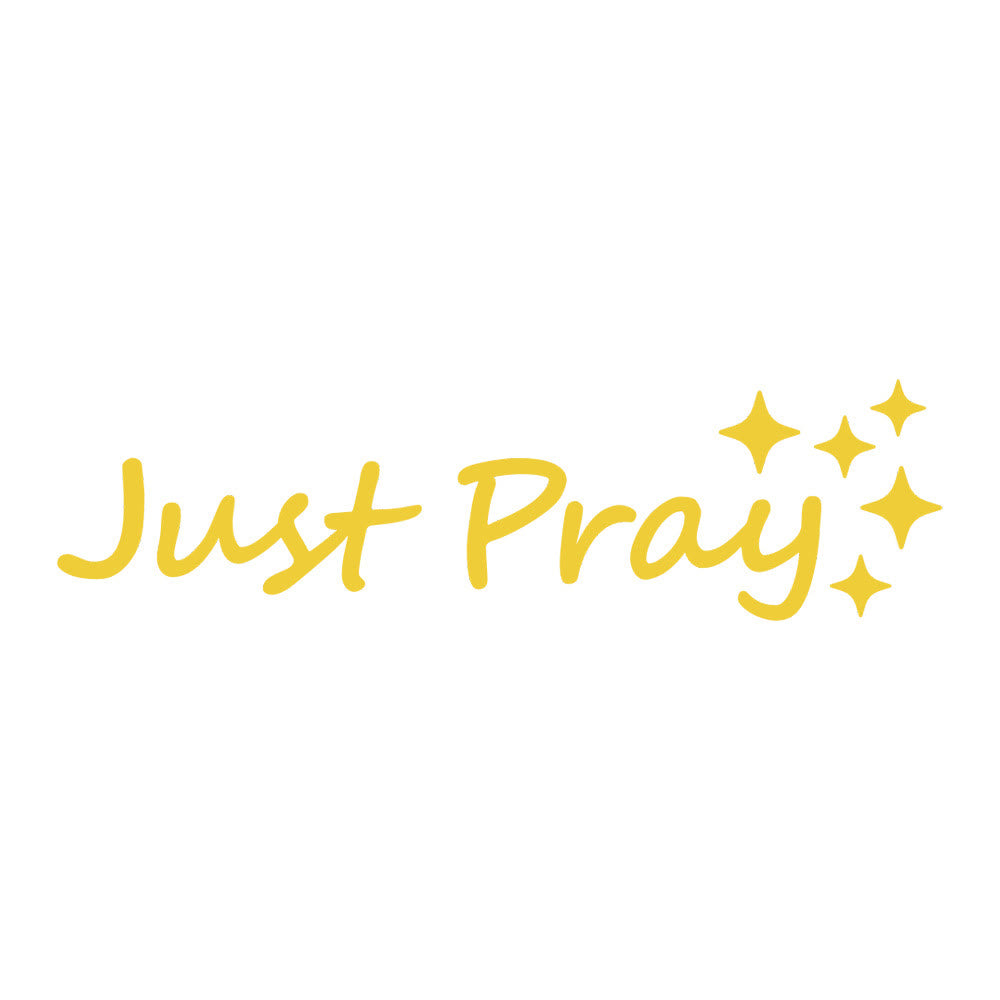 Christianartworkshop Autocollant « Just Pray Star Accent » pour voiture : un rappel quotidien de dévotion et de prière pour votre véhicule - Jaune - Lot de 10 - image 12