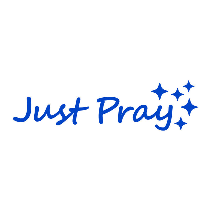 Christianartworkshop Autocollant « Just Pray Star Accent » pour voiture : un rappel quotidien de dévotion et de prière pour votre véhicule - Bleu - Lot de 10 - image 9