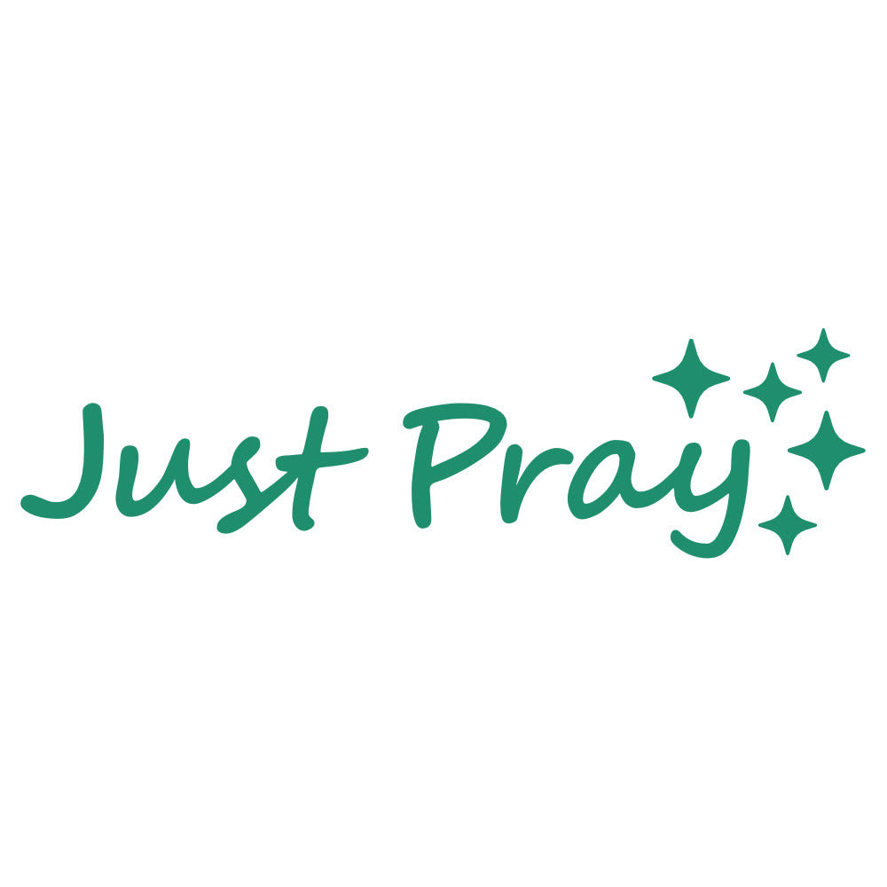 Christianartworkshop Autocollant « Just Pray Star Accent » pour voiture : un rappel quotidien de dévotion et de prière pour votre véhicule - Vert - Lot de 10 - image 11