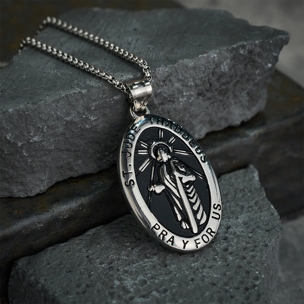 Collier pendentif Saint Jude Thaddée de Christianartworkshop - image 7