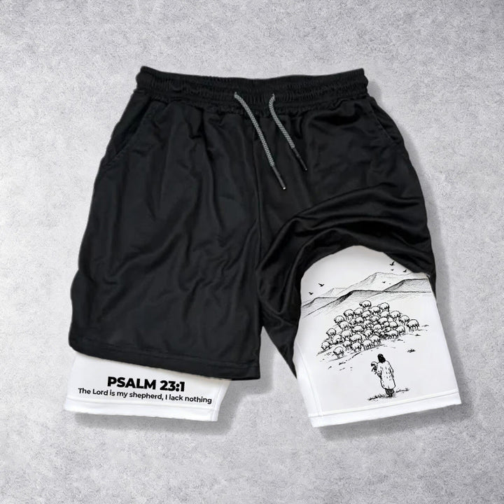Christianartworkshop Short imprimé « Psaume 23 : Berger fidèle » - image 2