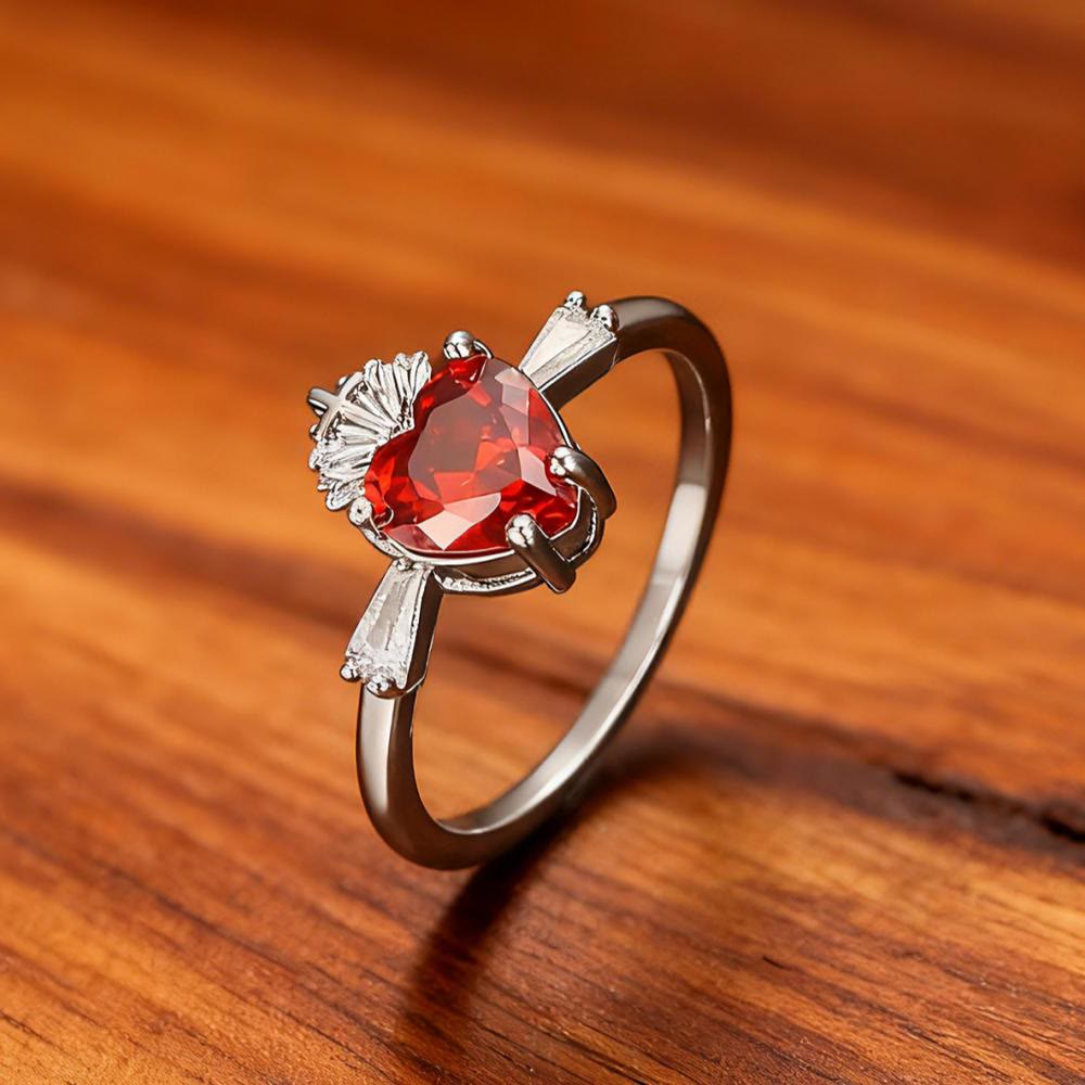 Christianartworkshop Bague en cristal du Sacré-Cœur : un symbole de l’amour inconditionnel du Christ - image 6