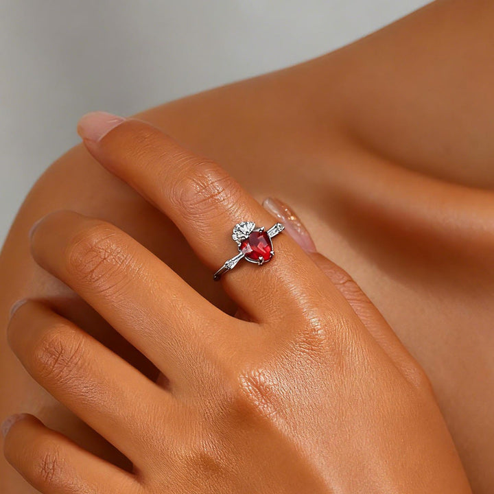 Christianartworkshop Bague en cristal du Sacré-Cœur : un symbole de l’amour inconditionnel du Christ - image 5