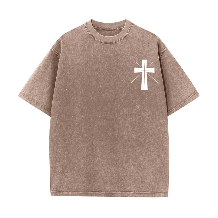 Christianartworkshop T-shirt unisexe délavé « Cherchez d'abord le royaume de Dieu » - image 17