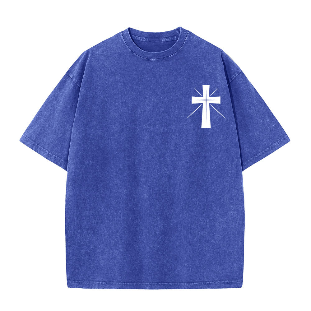 Christianartworkshop T-shirt unisexe délavé « Cherchez d'abord le royaume de Dieu » - image 20