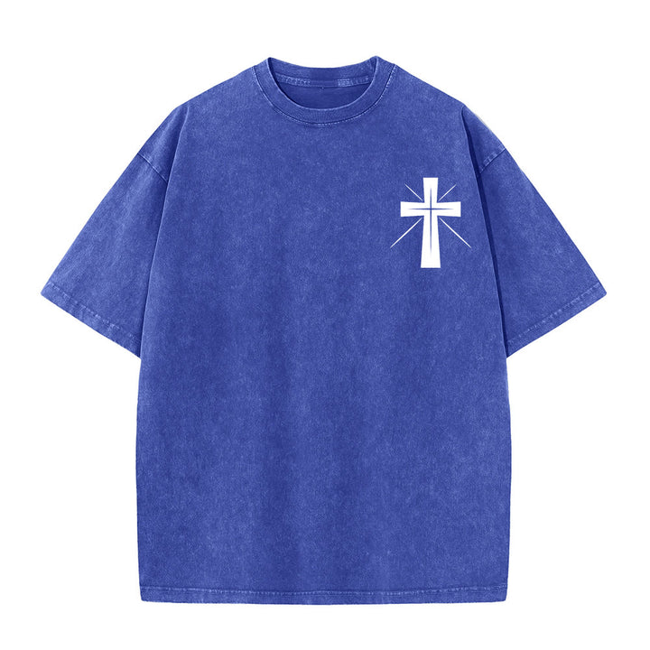 Christianartworkshop T-shirt unisexe délavé « Cherchez d'abord le royaume de Dieu » - image 20