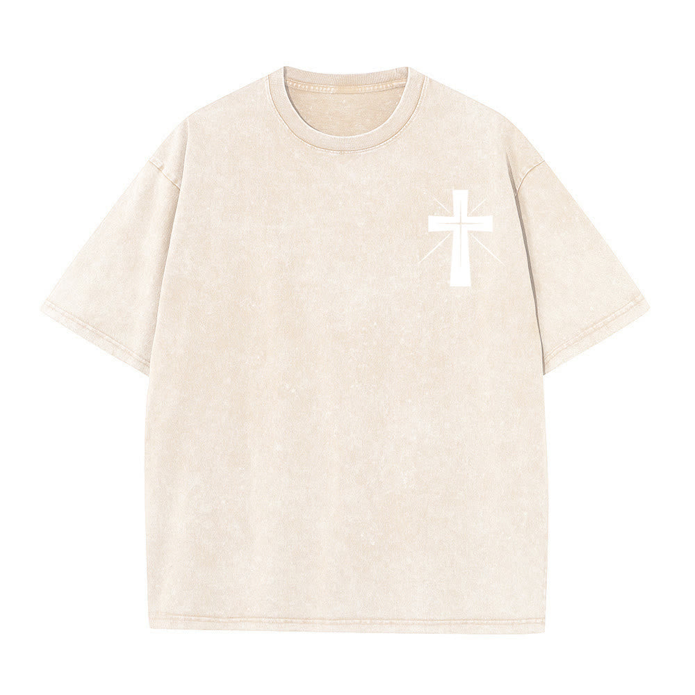 Christianartworkshop T-shirt unisexe délavé « Cherchez d'abord le royaume de Dieu » - image 14