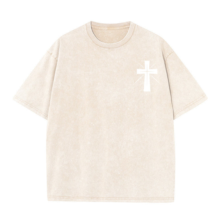 Christianartworkshop T-shirt unisexe délavé « Cherchez d'abord le royaume de Dieu » - image 14
