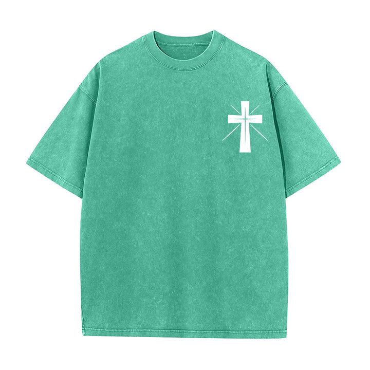 Christianartworkshop T-shirt unisexe délavé « Cherchez d'abord le royaume de Dieu » - image 8