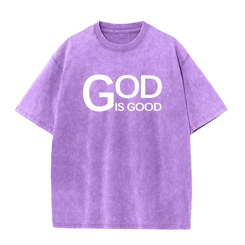 Christianartworkshop Dieu est bon Philippiens 4:13 T-shirt unisexe délavé avec croix - image 23