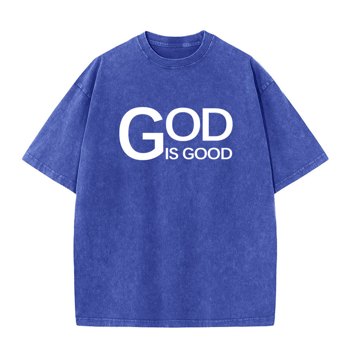 Christianartworkshop Dieu est bon Philippiens 4:13 T-shirt unisexe délavé avec croix - image 20